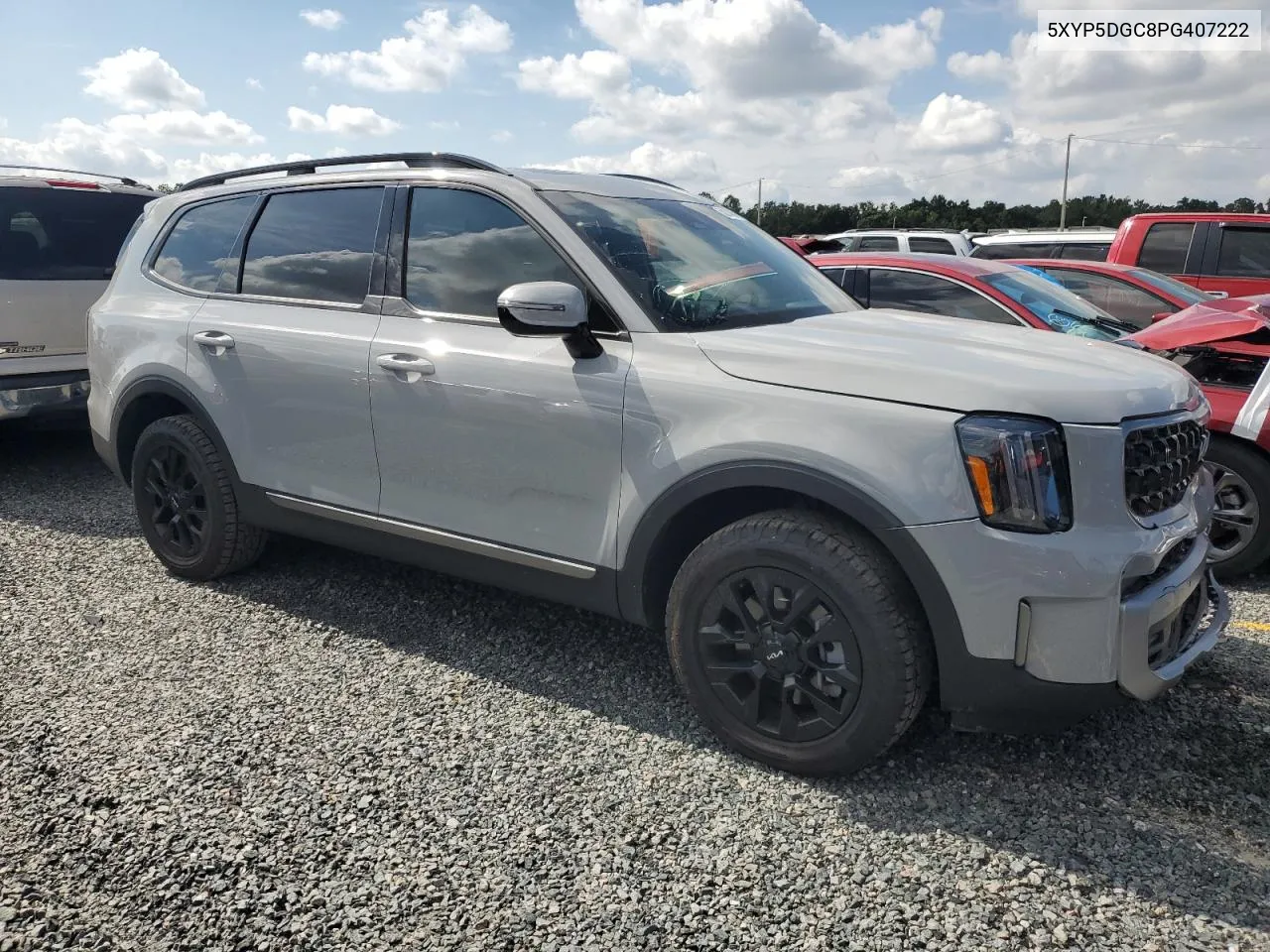 2023 Kia Telluride Sx VIN: 5XYP5DGC8PG407222 Lot: 58024664