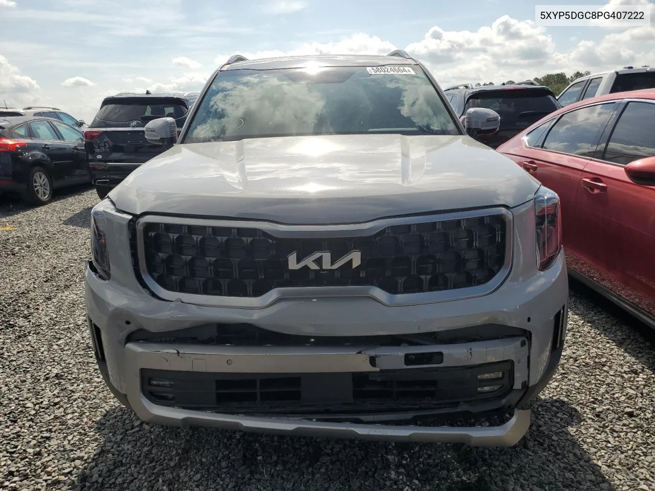 2023 Kia Telluride Sx VIN: 5XYP5DGC8PG407222 Lot: 58024664