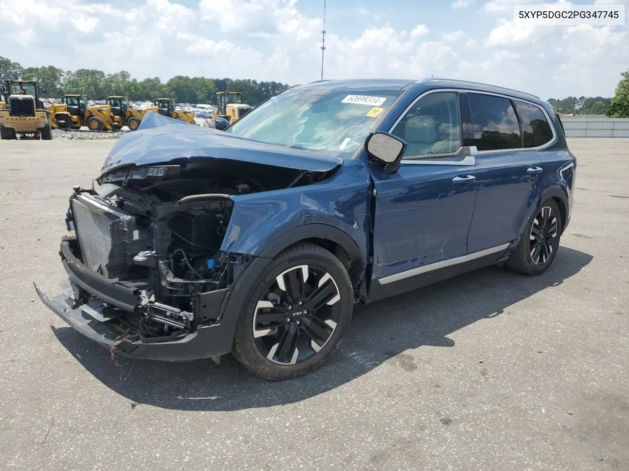 2023 Kia Telluride Sx VIN: 5XYP5DGC2PG347745 Lot: 60699314