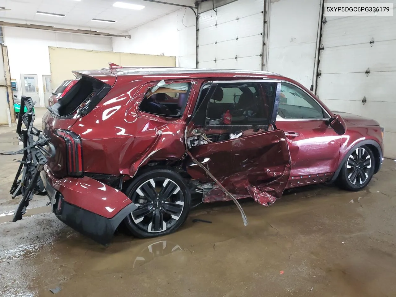 2023 Kia Telluride Sx VIN: 5XYP5DGC6PG336179 Lot: 65129024