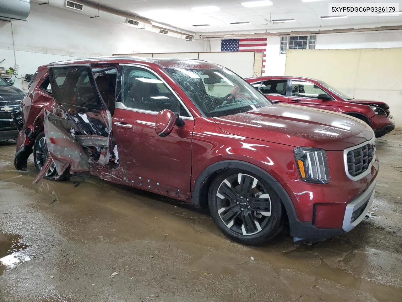 2023 Kia Telluride Sx VIN: 5XYP5DGC6PG336179 Lot: 65129024