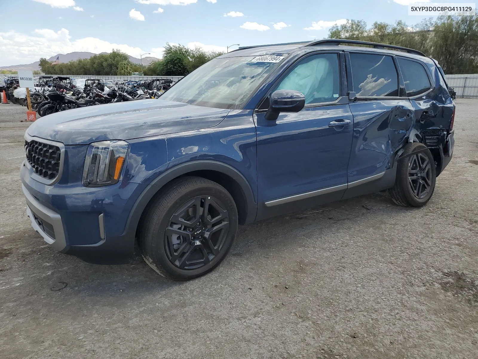 2023 Kia Telluride Ex VIN: 5XYP3DGC8PG411129 Lot: 68067994