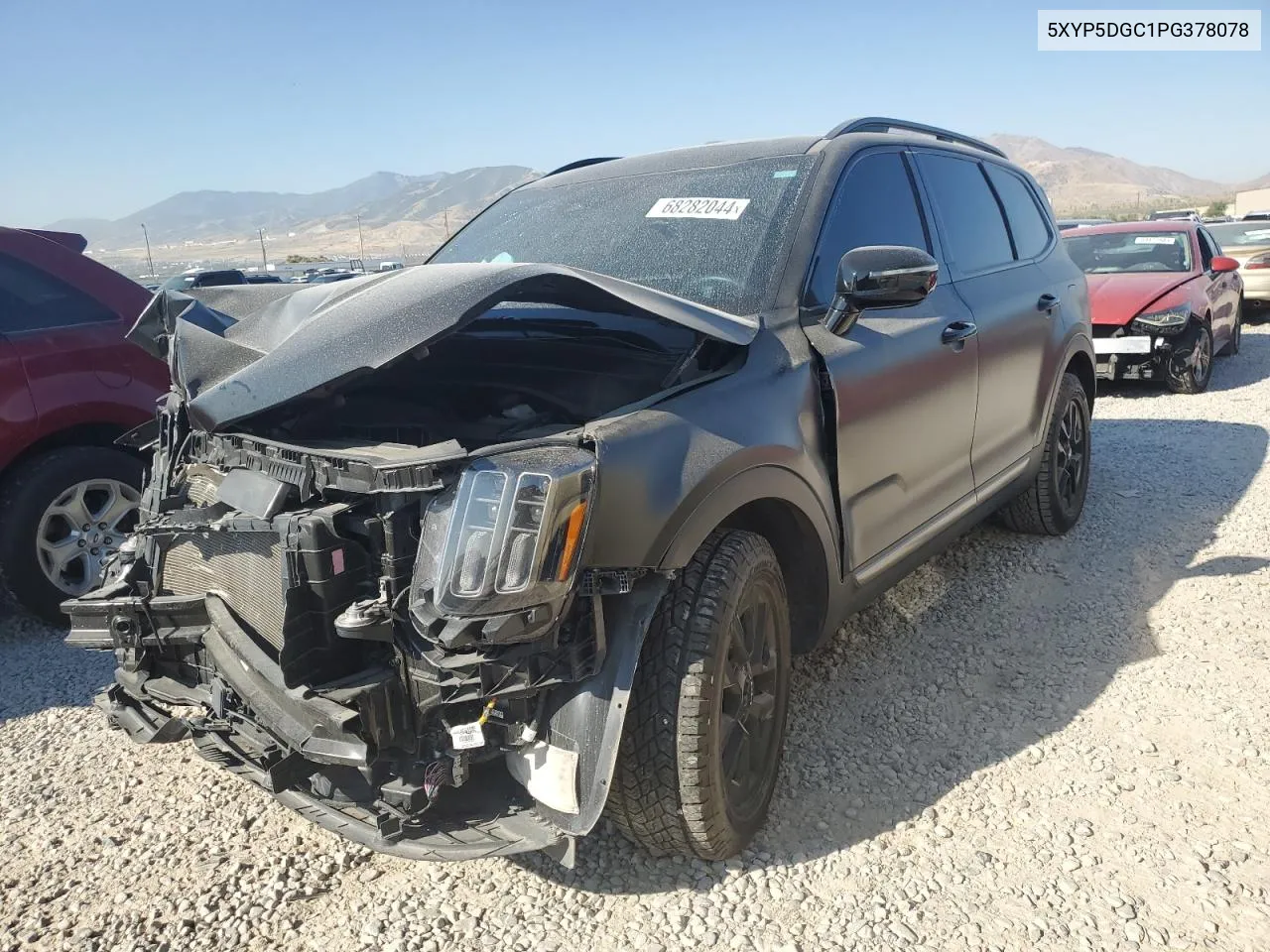 2023 Kia Telluride Sx VIN: 5XYP5DGC1PG378078 Lot: 68282044