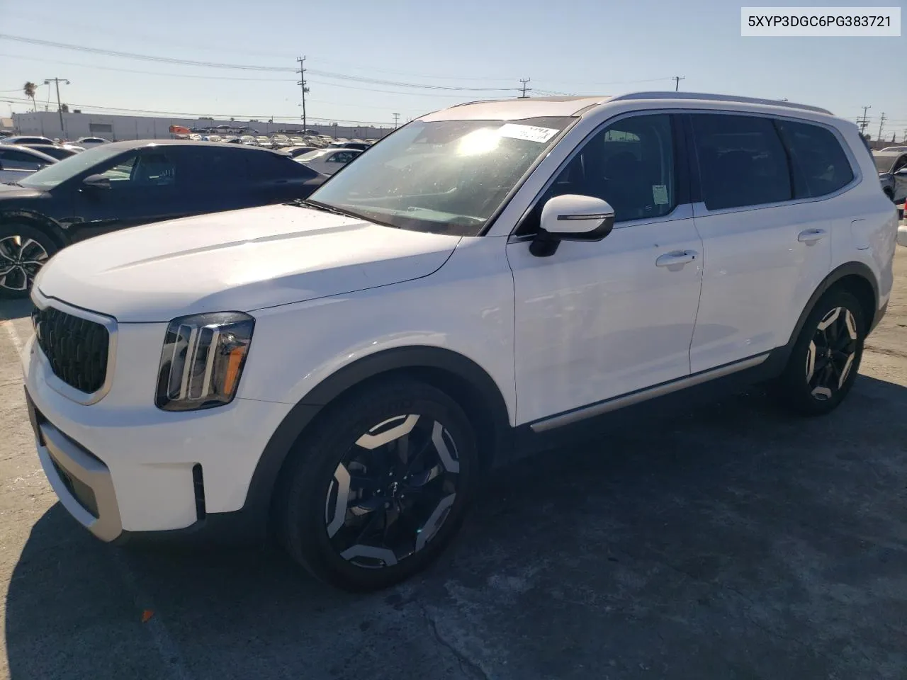 2023 Kia Telluride Ex VIN: 5XYP3DGC6PG383721 Lot: 70038174