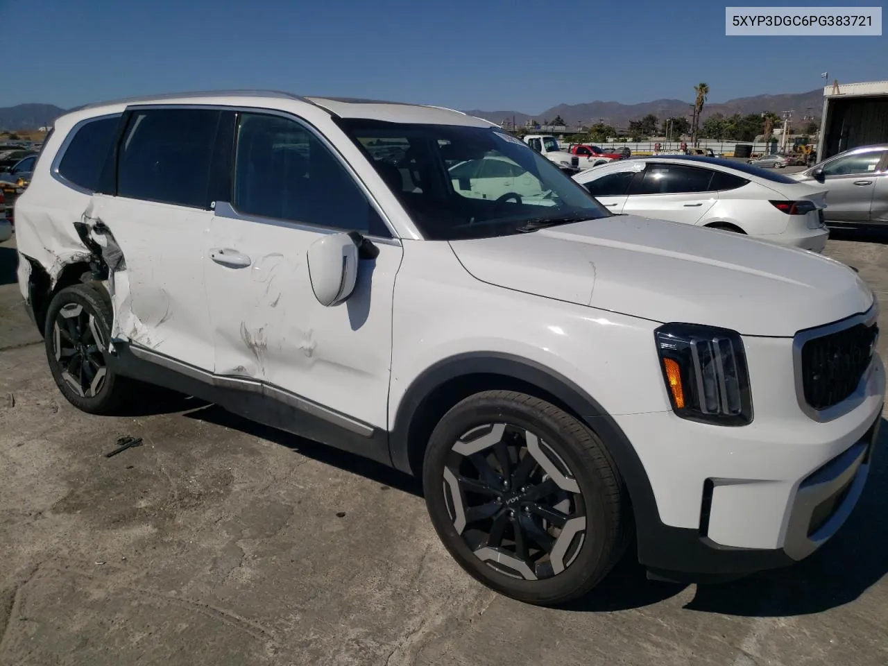 2023 Kia Telluride Ex VIN: 5XYP3DGC6PG383721 Lot: 70038174