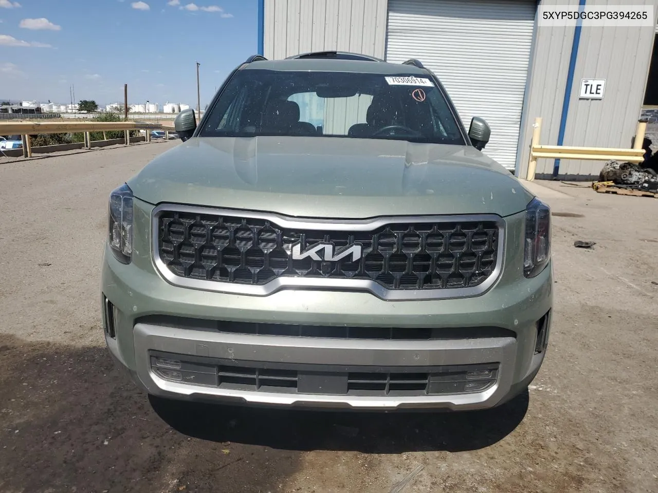 2023 Kia Telluride Sx VIN: 5XYP5DGC3PG394265 Lot: 70306914