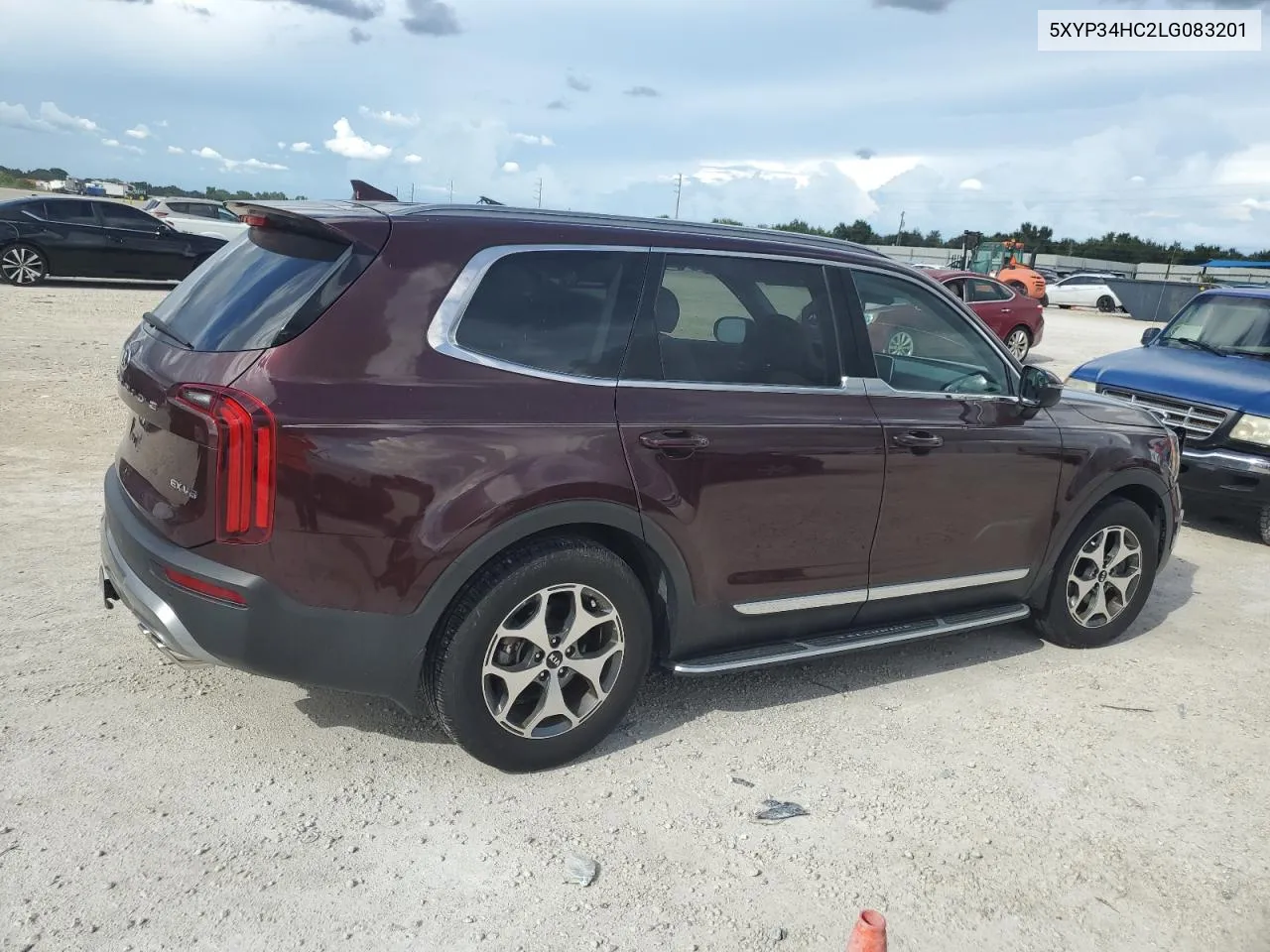 2023 Kia Telluride Ex VIN: 5XYP34HC2LG083201 Lot: 70717864