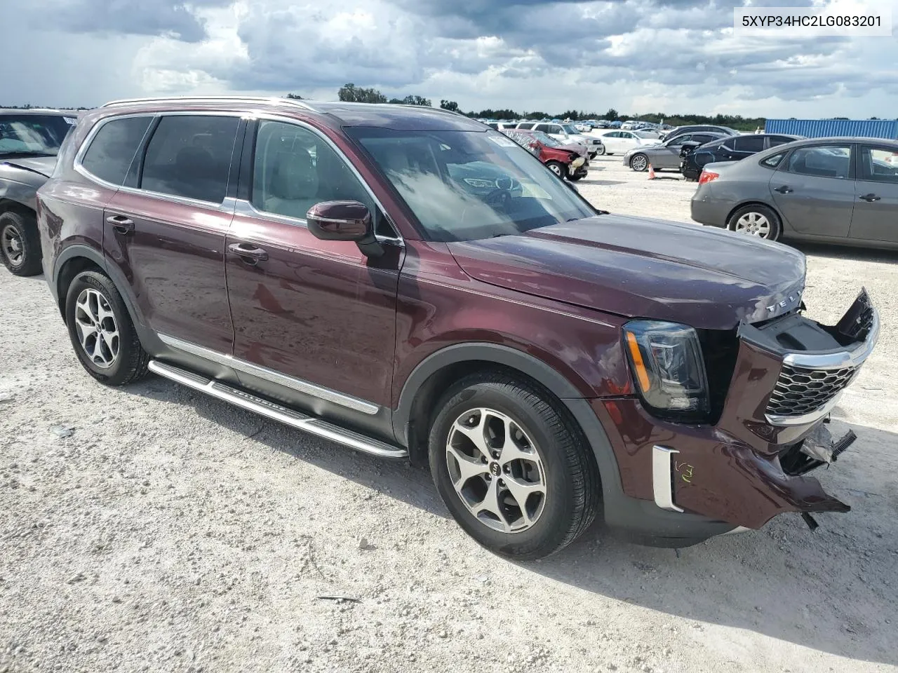 2023 Kia Telluride Ex VIN: 5XYP34HC2LG083201 Lot: 70717864