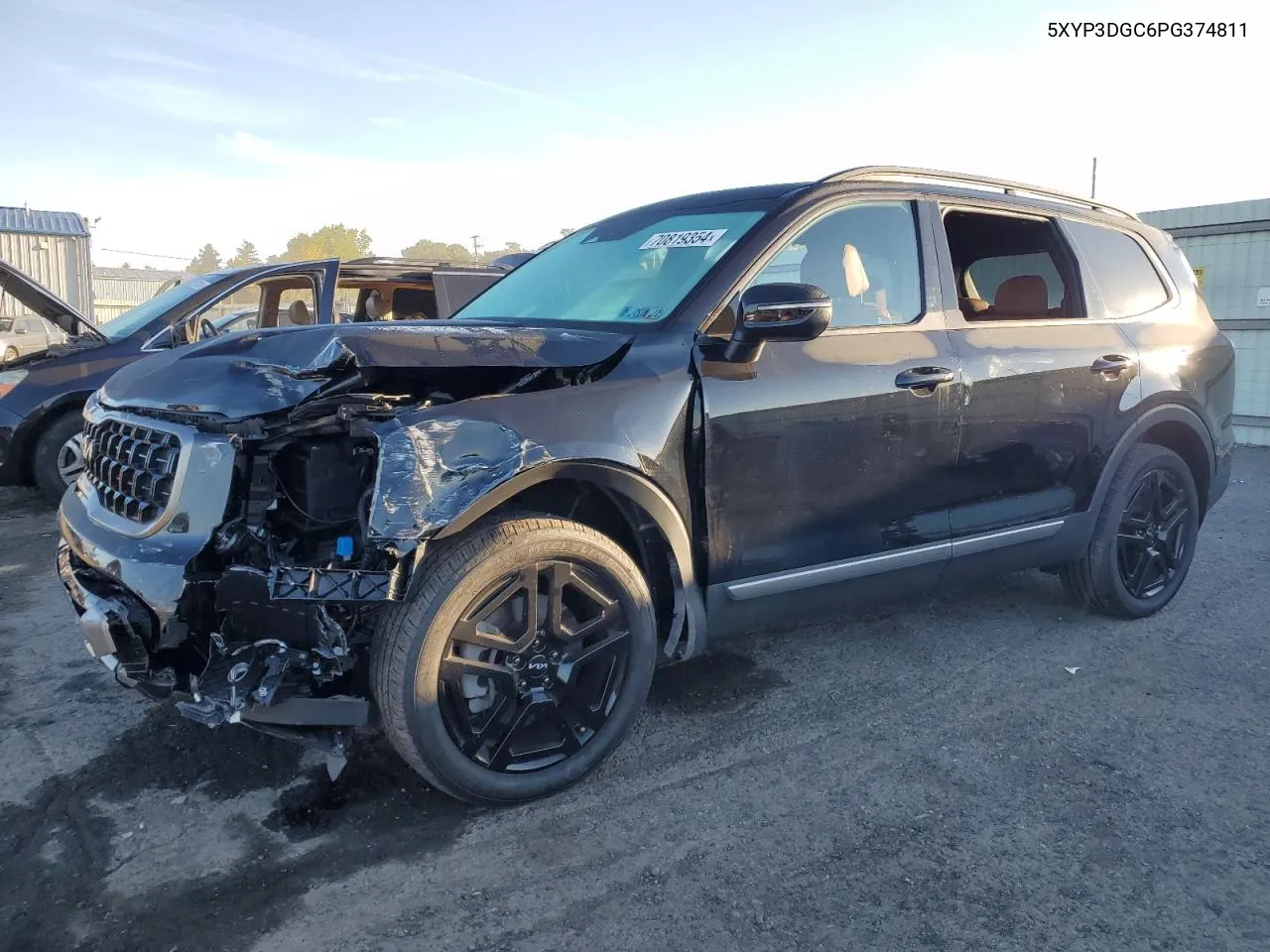 2023 Kia Telluride Ex VIN: 5XYP3DGC6PG374811 Lot: 70819354