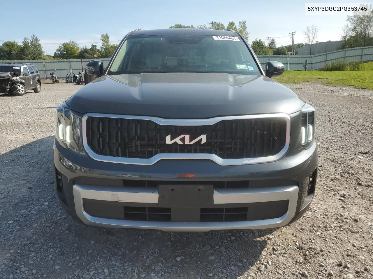 2023 Kia Telluride Ex VIN: 5XYP3DGC2PG353745 Lot: 71086464