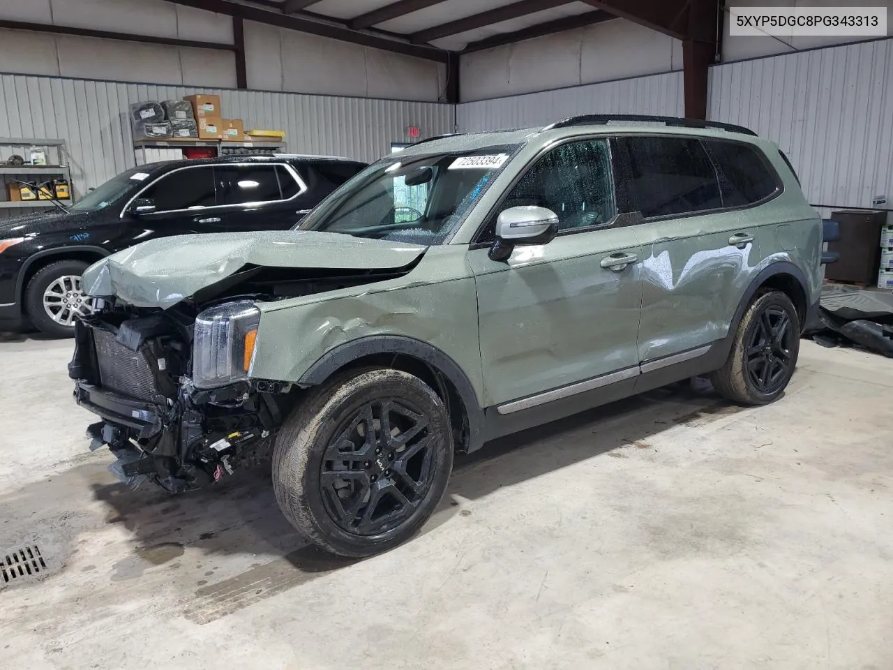 2023 Kia Telluride Sx VIN: 5XYP5DGC8PG343313 Lot: 72503394