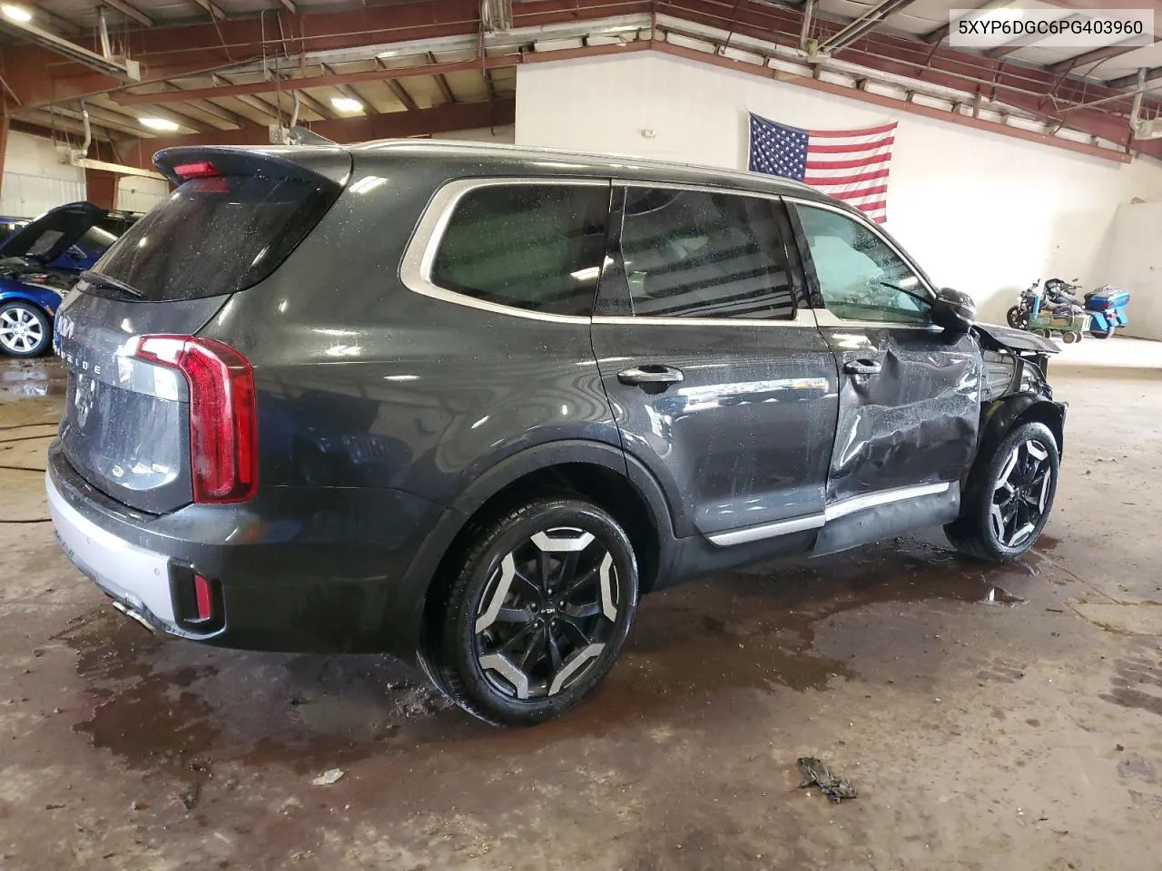 2023 Kia Telluride S VIN: 5XYP6DGC6PG403960 Lot: 73173604