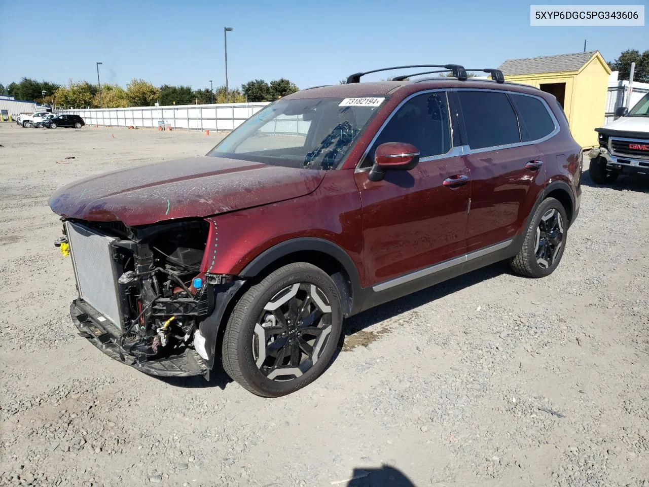 2023 Kia Telluride S VIN: 5XYP6DGC5PG343606 Lot: 73182194