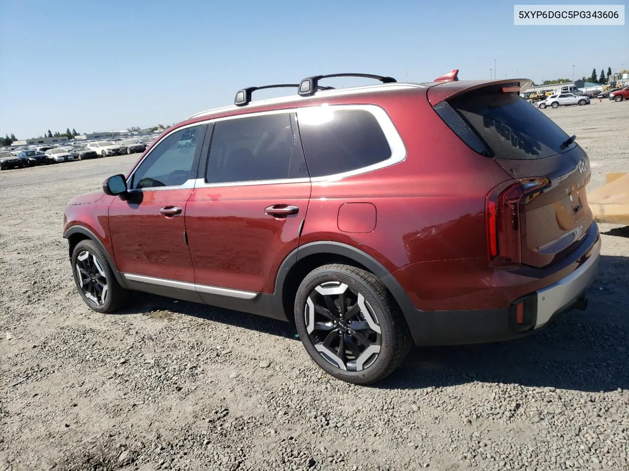 2023 Kia Telluride S VIN: 5XYP6DGC5PG343606 Lot: 73182194