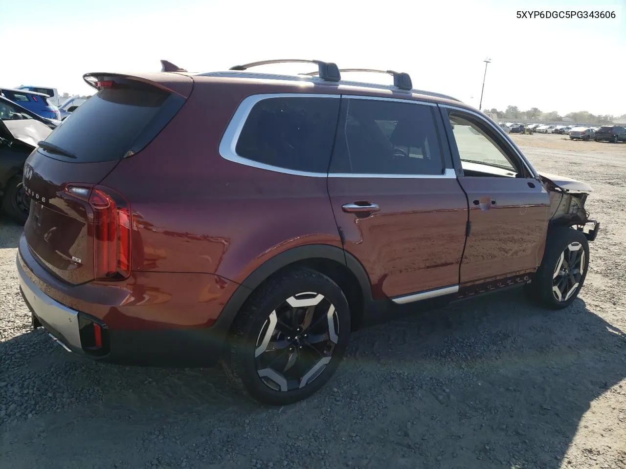 2023 Kia Telluride S VIN: 5XYP6DGC5PG343606 Lot: 73182194