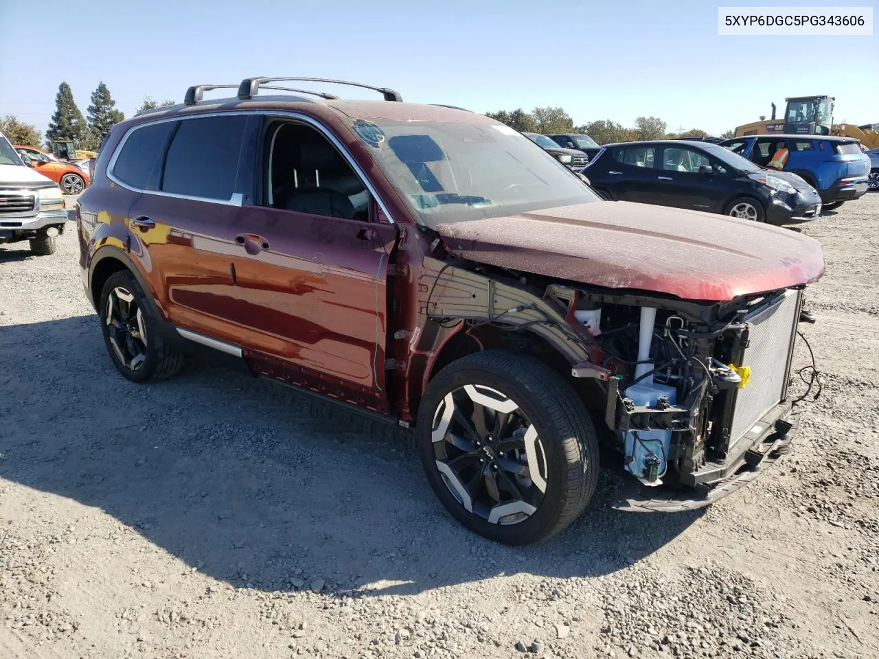 2023 Kia Telluride S VIN: 5XYP6DGC5PG343606 Lot: 73182194