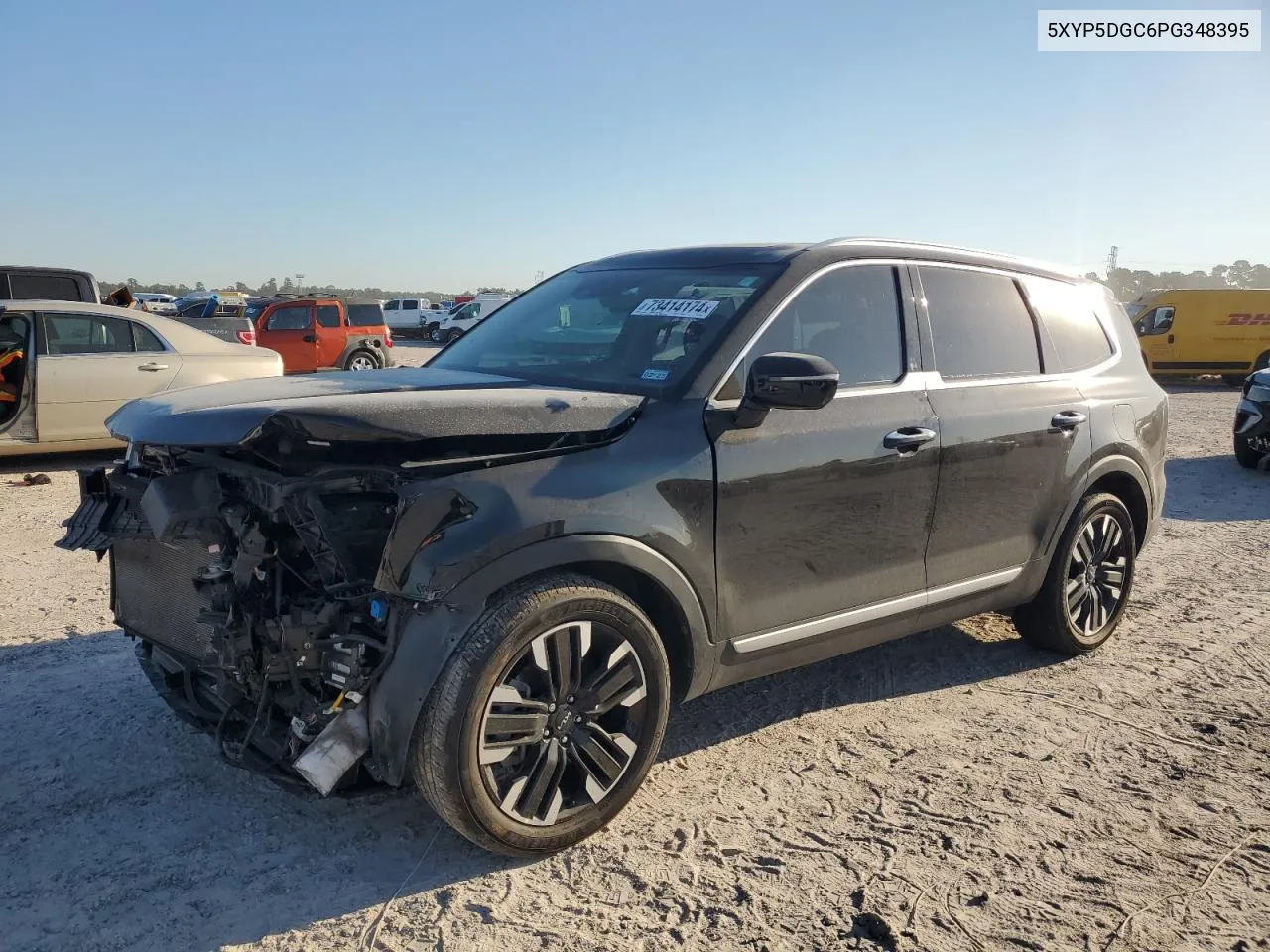 2023 Kia Telluride Sx VIN: 5XYP5DGC6PG348395 Lot: 73414174