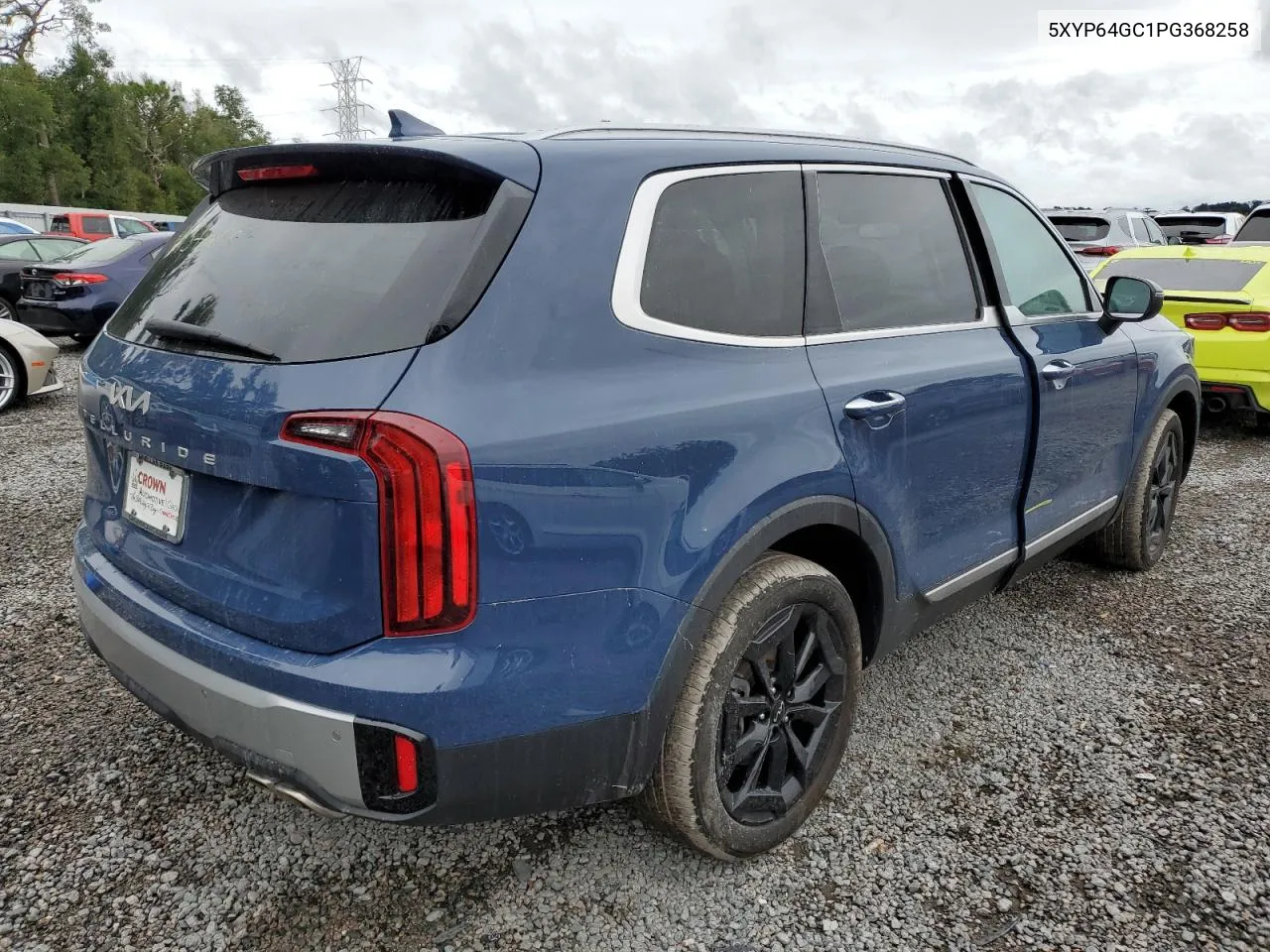 2023 Kia Telluride S VIN: 5XYP64GC1PG368258 Lot: 74034714