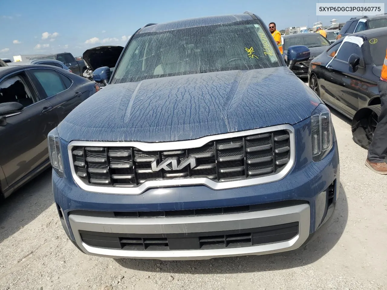 2023 Kia Telluride S VIN: 5XYP6DGC3PG360775 Lot: 76160714