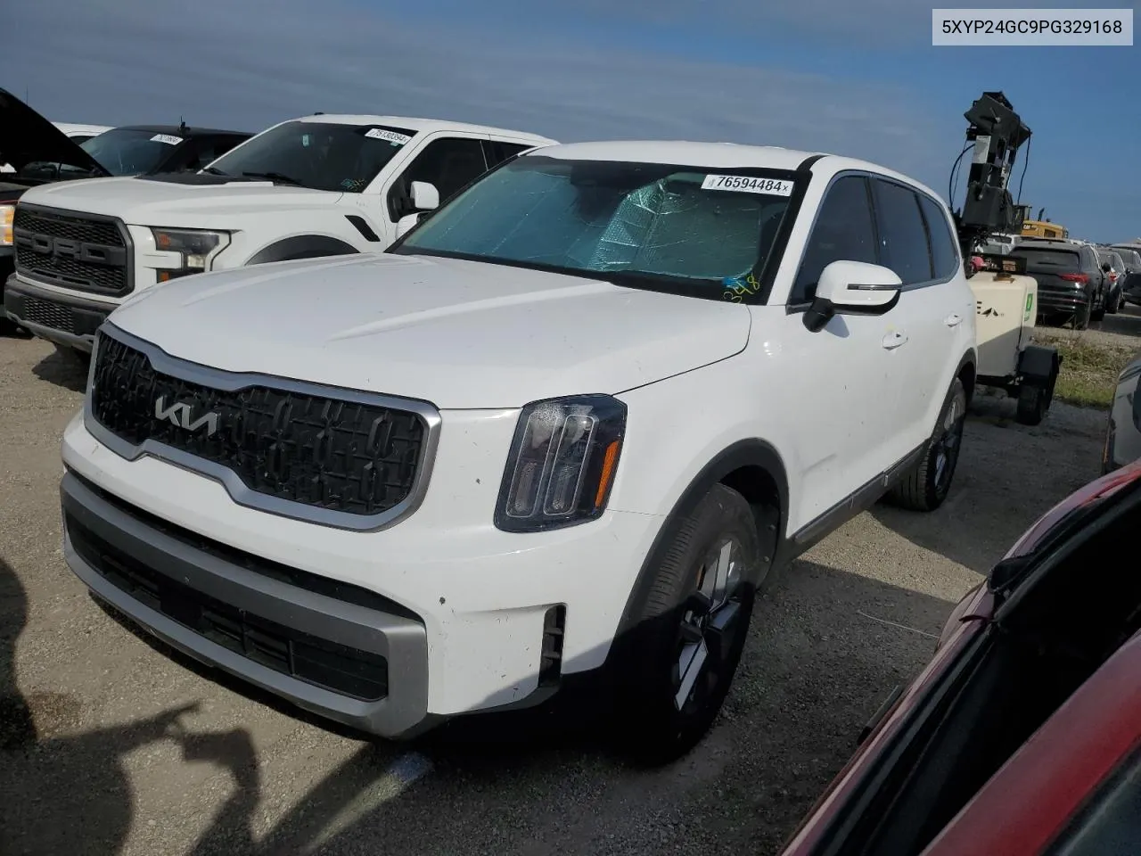 2023 Kia Telluride Lx VIN: 5XYP24GC9PG329168 Lot: 76594484