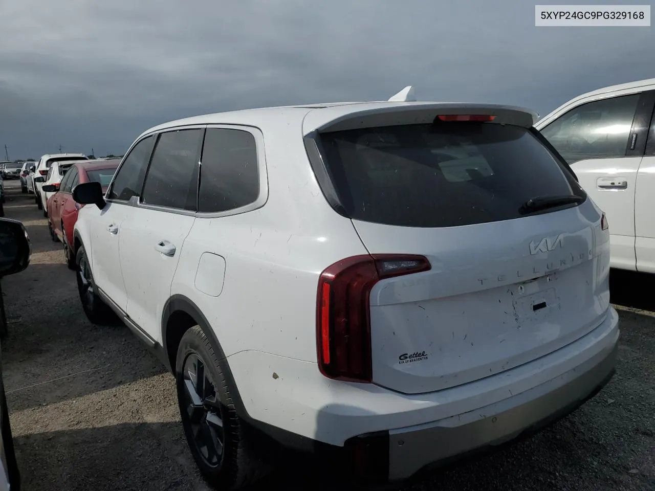 2023 Kia Telluride Lx VIN: 5XYP24GC9PG329168 Lot: 76594484