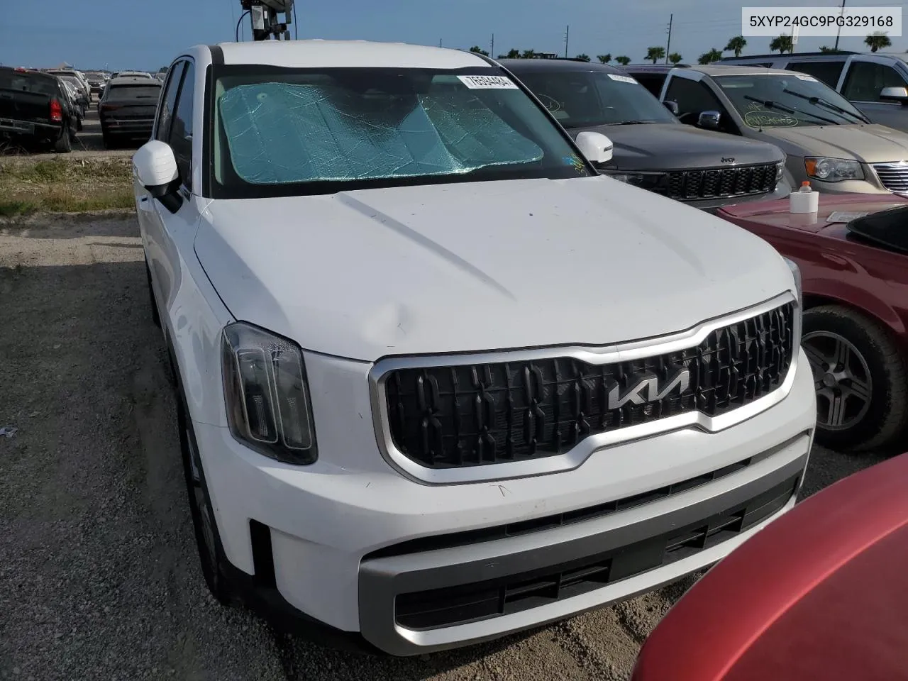 2023 Kia Telluride Lx VIN: 5XYP24GC9PG329168 Lot: 76594484