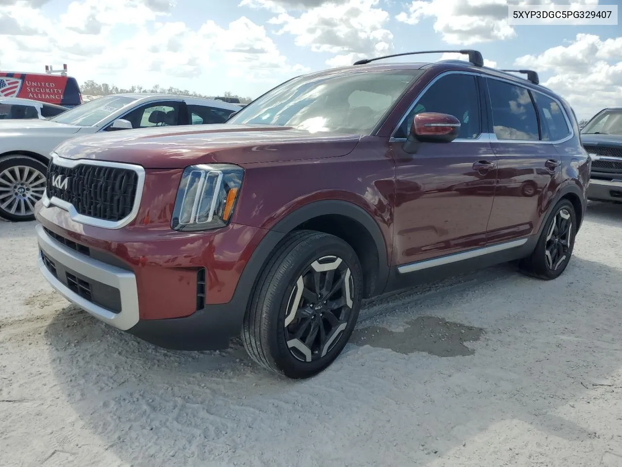 2023 Kia Telluride Ex VIN: 5XYP3DGC5PG329407 Lot: 77667254