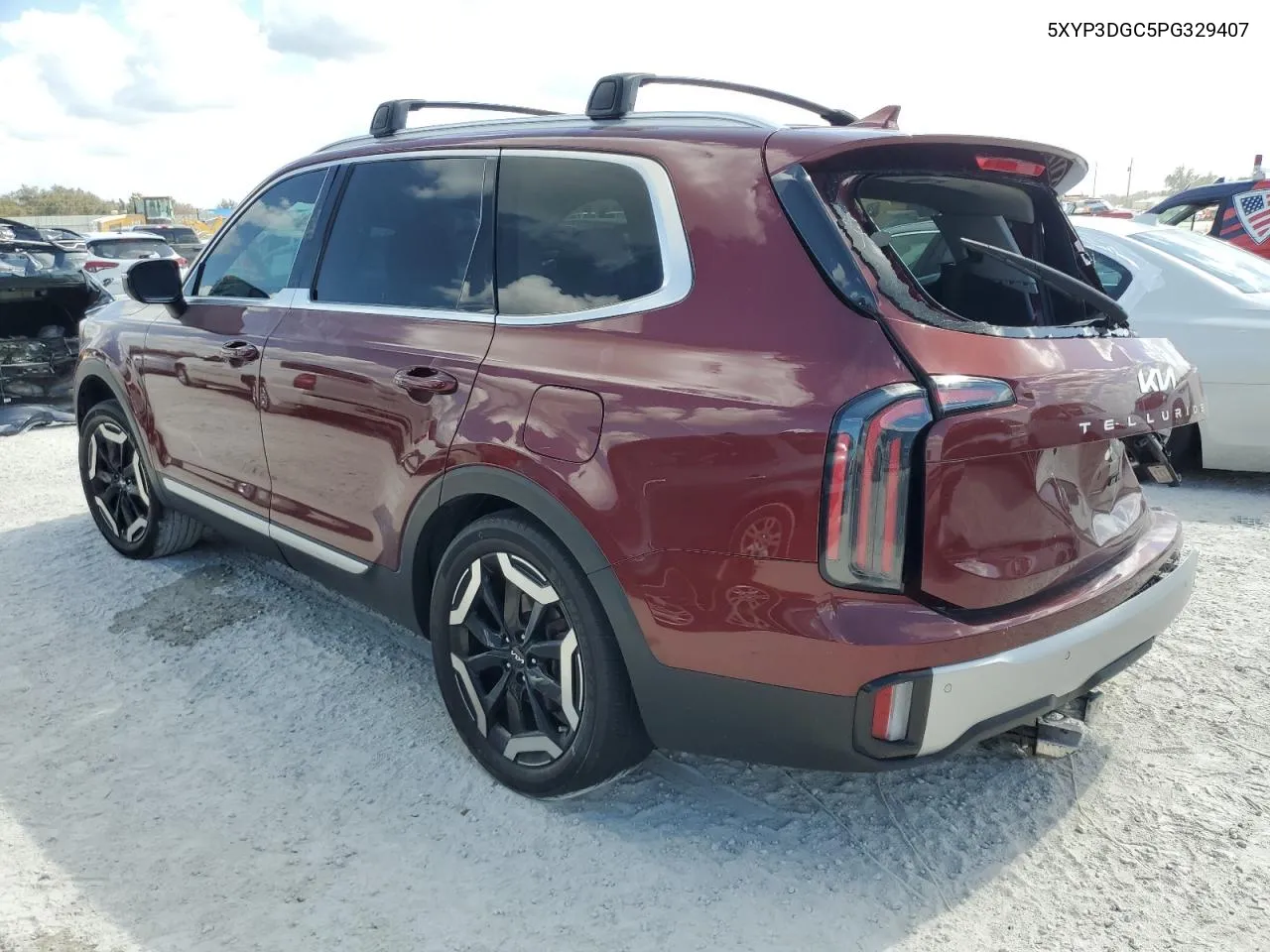 2023 Kia Telluride Ex VIN: 5XYP3DGC5PG329407 Lot: 77667254