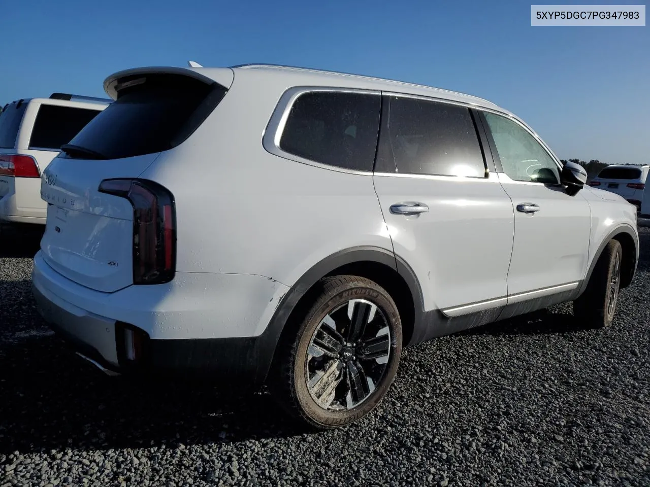 2023 Kia Telluride Sx VIN: 5XYP5DGC7PG347983 Lot: 77871144