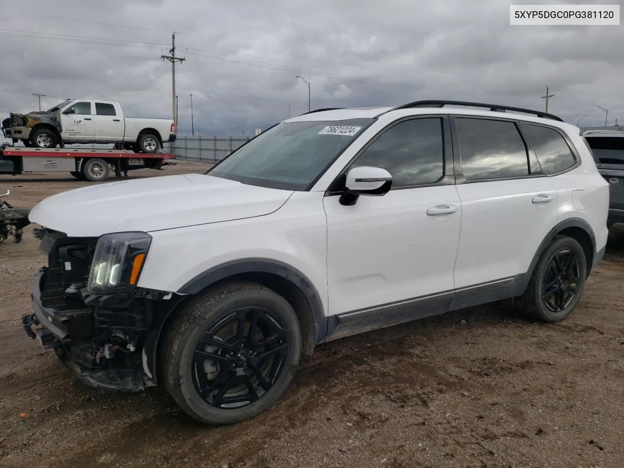 2023 Kia Telluride Sx VIN: 5XYP5DGC0PG381120 Lot: 78621224