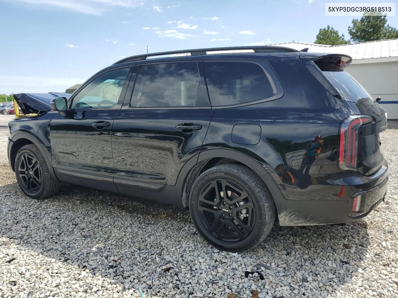 2024 Kia Telluride Ex VIN: 5XYP3DGC3RG518513 Lot: 53858764