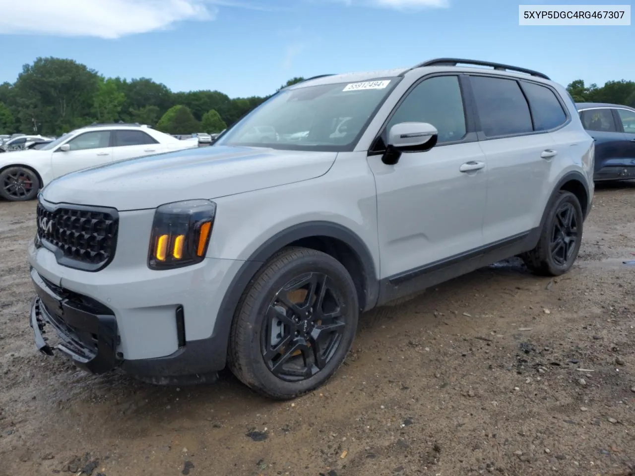 2024 Kia Telluride Sx VIN: 5XYP5DGC4RG467307 Lot: 55912494