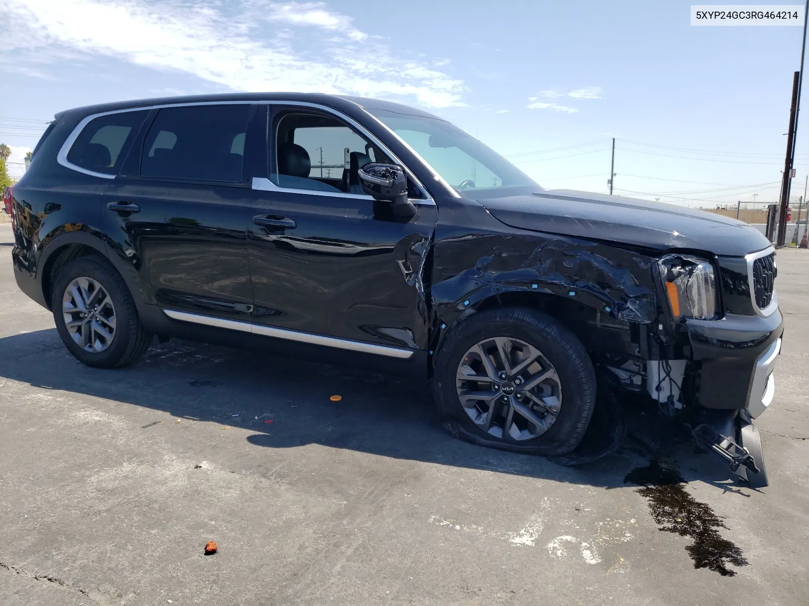 2024 Kia Telluride Lx VIN: 5XYP24GC3RG464214 Lot: 65913004