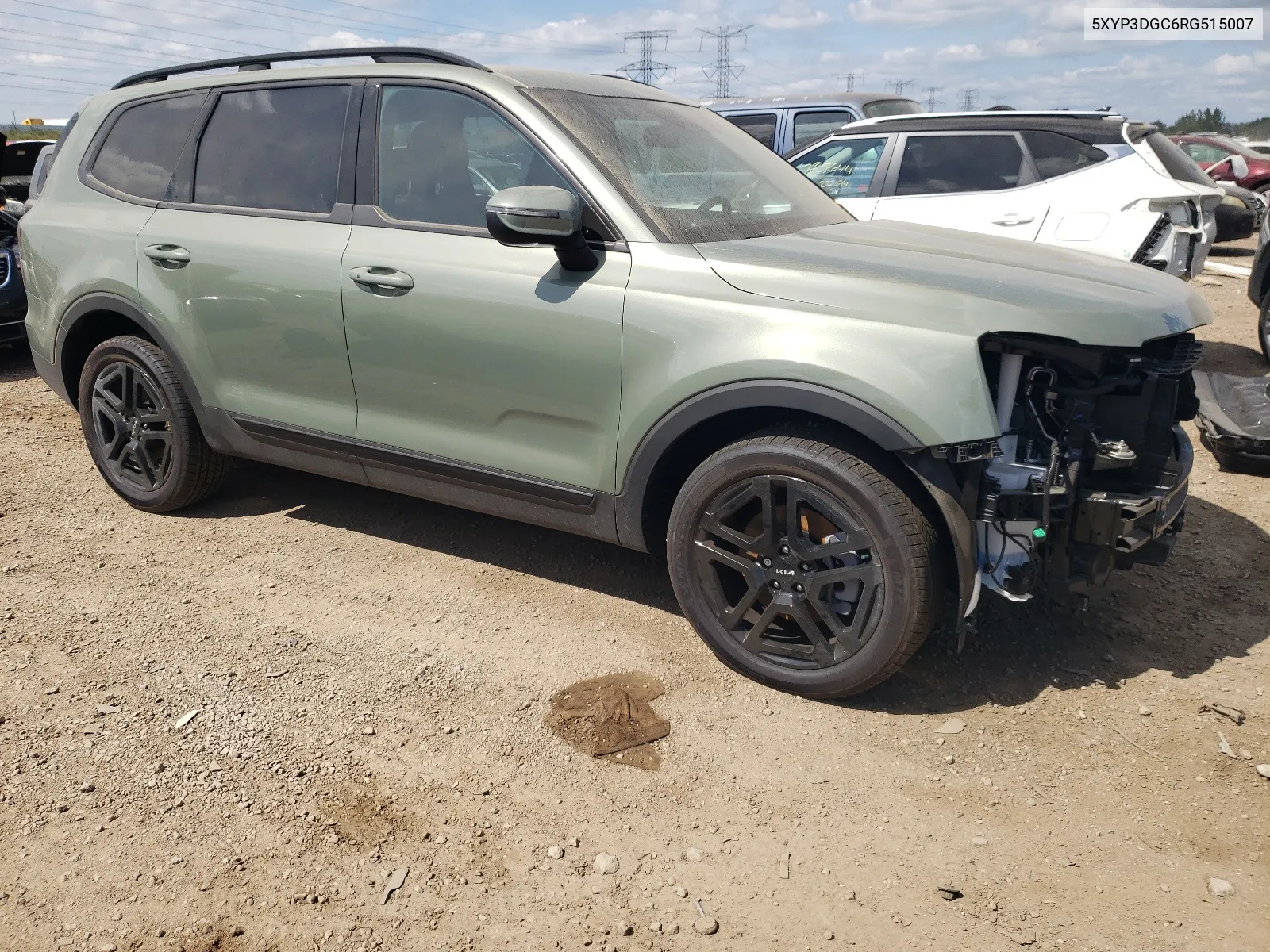 2024 Kia Telluride Ex VIN: 5XYP3DGC6RG515007 Lot: 67141164