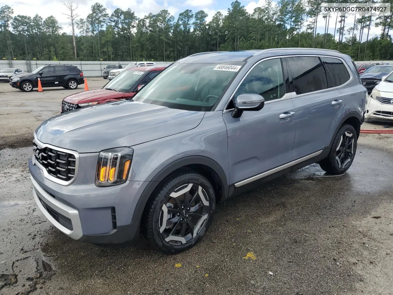 2024 Kia Telluride S VIN: 5XYP6DGC7RG474927 Lot: 68846044