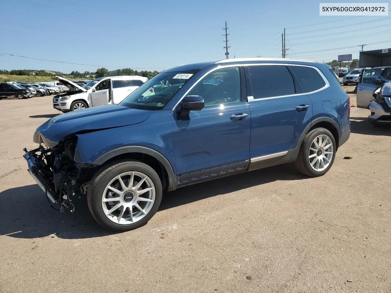 2024 Kia Telluride S VIN: 5XYP6DGCXRG412972 Lot: 70318114