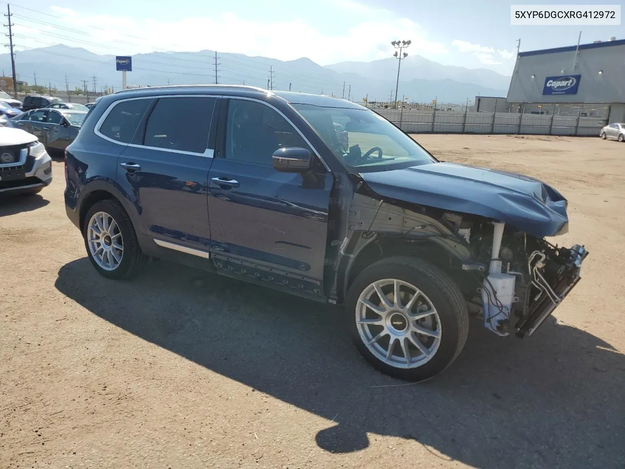 2024 Kia Telluride S VIN: 5XYP6DGCXRG412972 Lot: 70318114