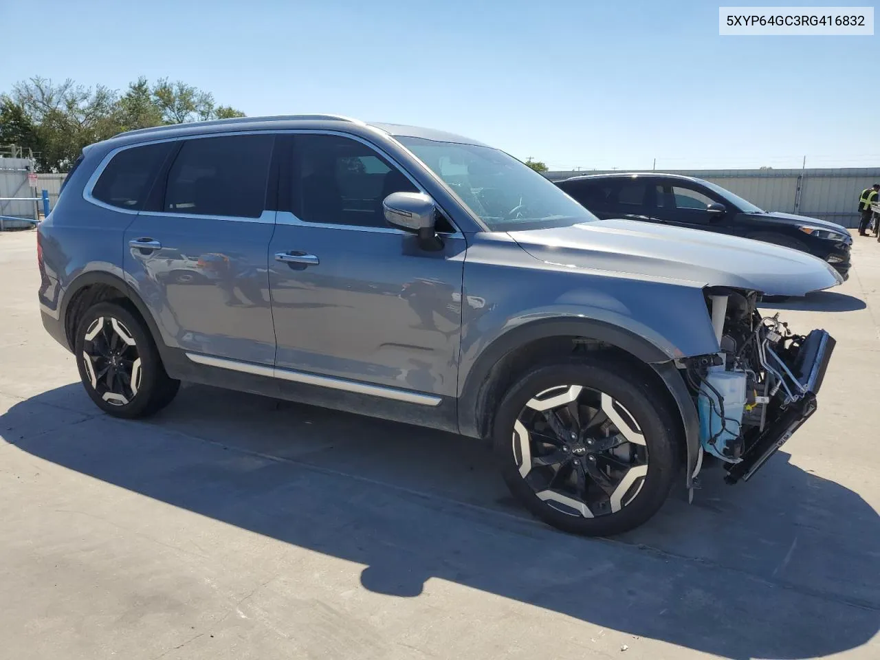 2024 Kia Telluride S VIN: 5XYP64GC3RG416832 Lot: 70418174