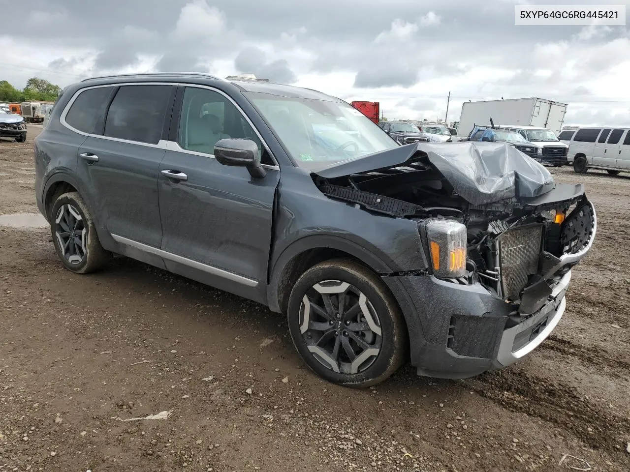 2024 Kia Telluride S VIN: 5XYP64GC6RG445421 Lot: 70449734