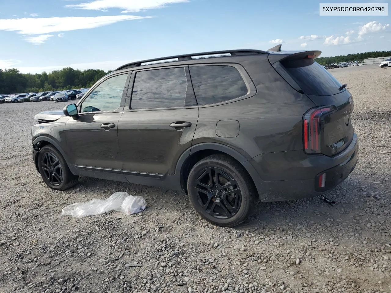 2024 Kia Telluride Sx VIN: 5XYP5DGC8RG420796 Lot: 70462254