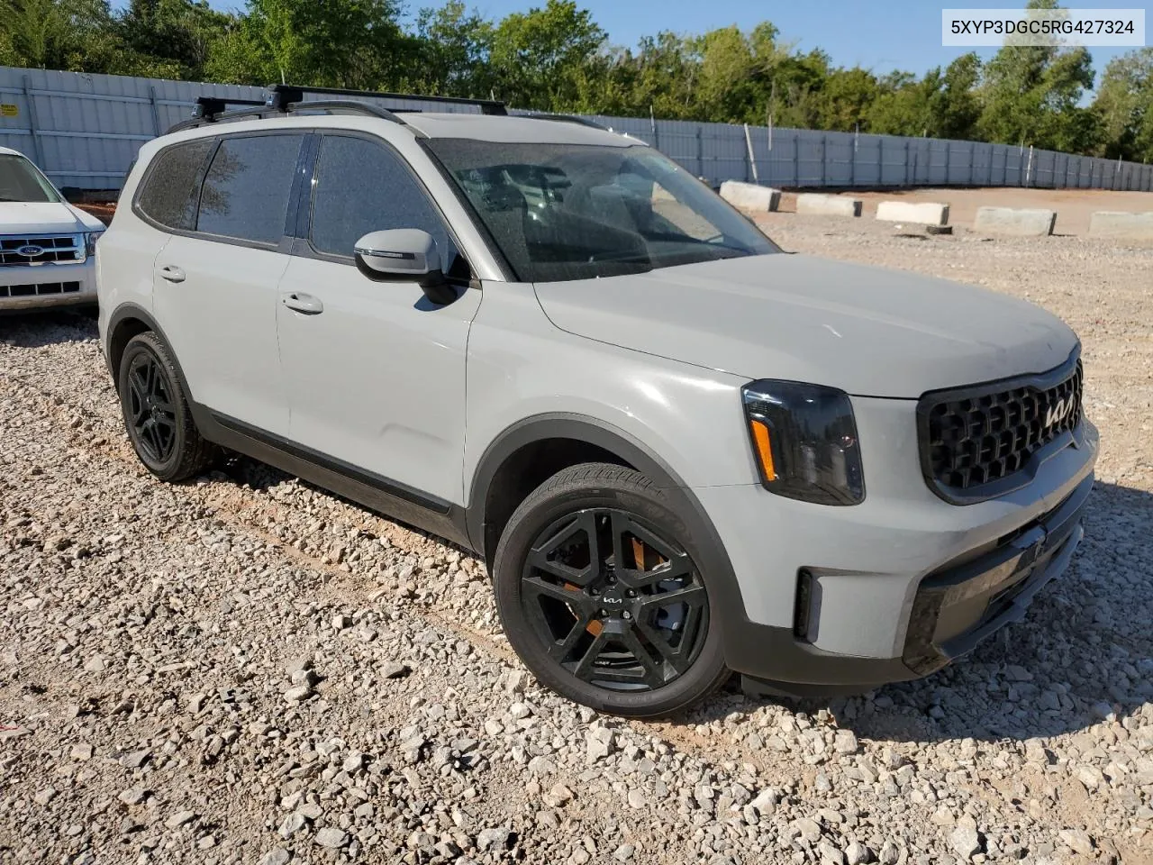 2024 Kia Telluride Ex VIN: 5XYP3DGC5RG427324 Lot: 70568804