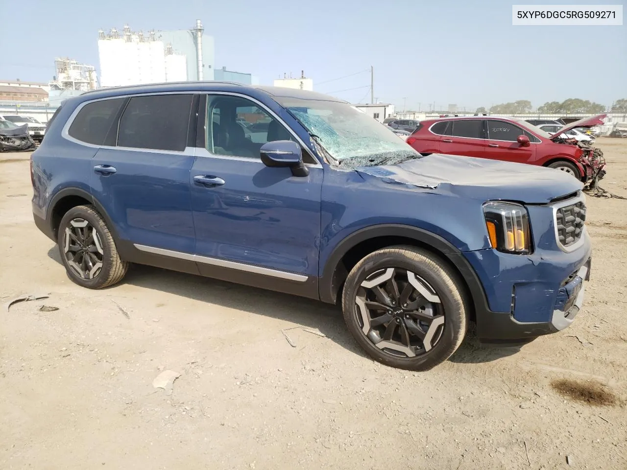 2024 Kia Telluride S VIN: 5XYP6DGC5RG509271 Lot: 71051654