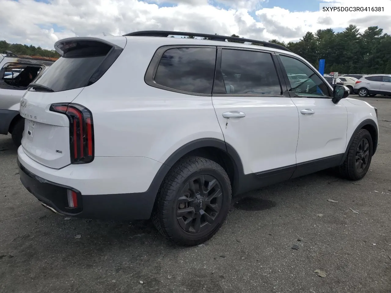 2024 Kia Telluride Sx VIN: 5XYP5DGC3RG416381 Lot: 72886944