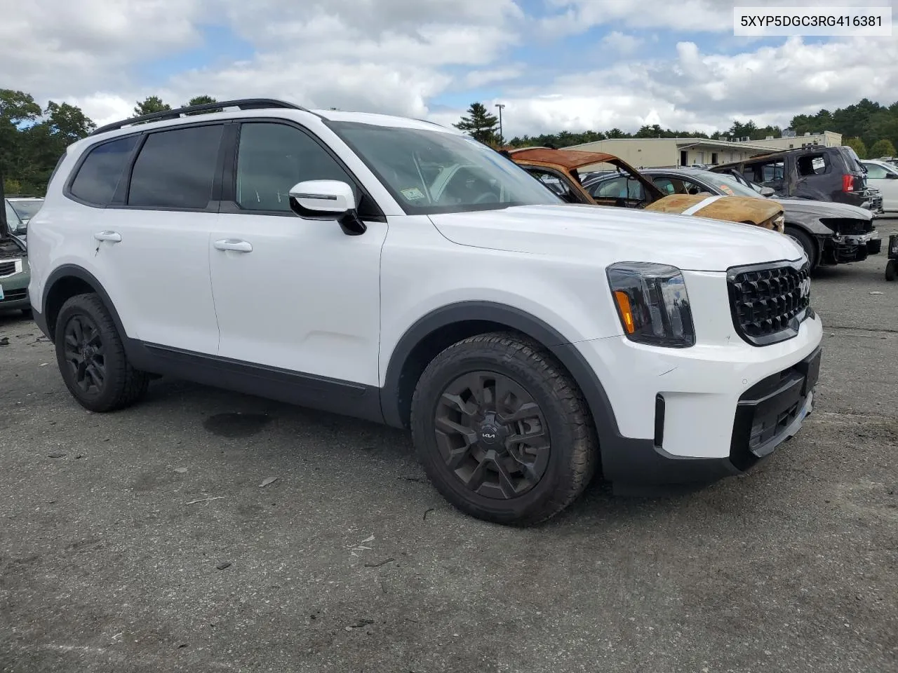 2024 Kia Telluride Sx VIN: 5XYP5DGC3RG416381 Lot: 72886944