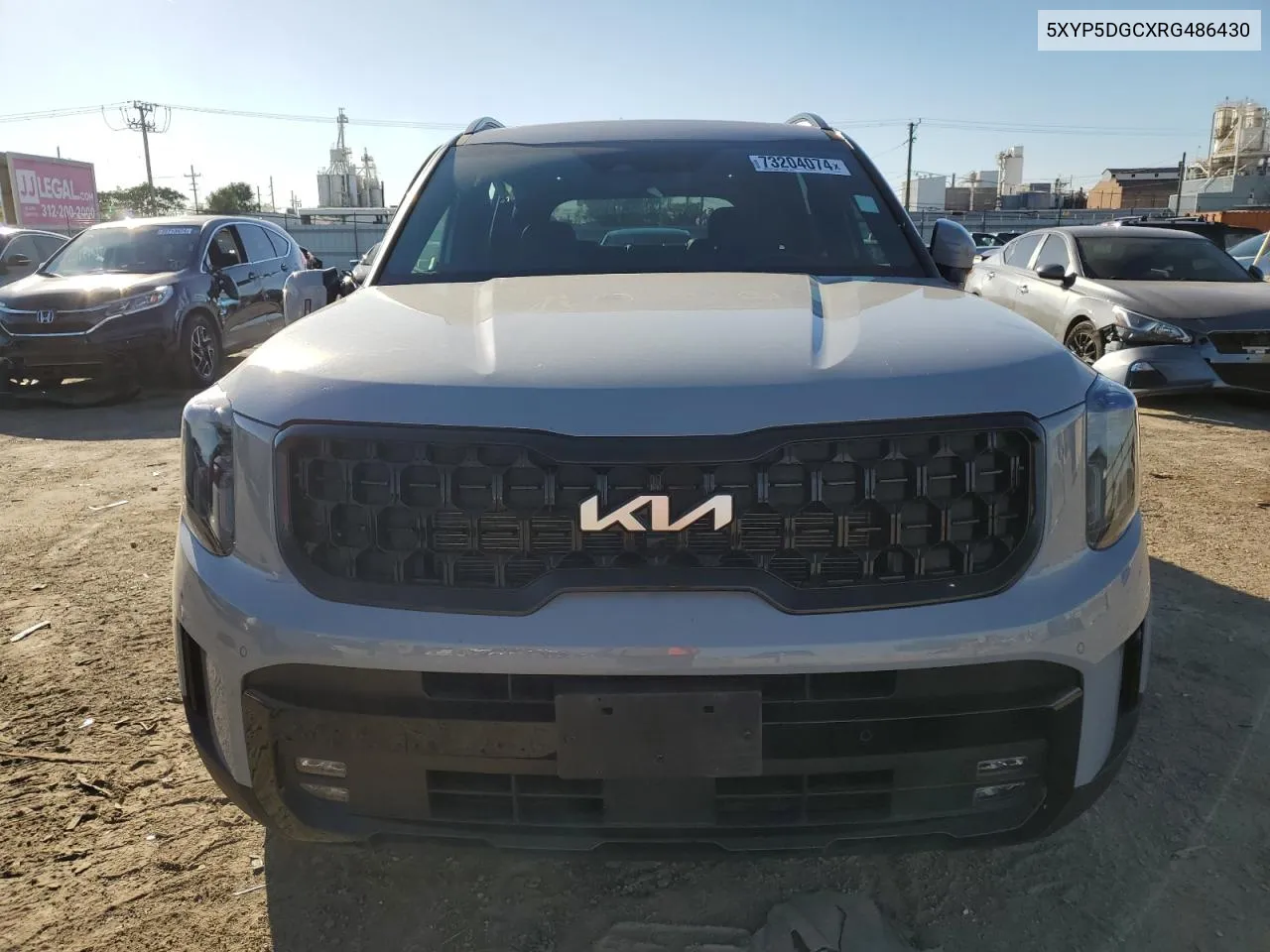 2024 Kia Telluride Sx VIN: 5XYP5DGCXRG486430 Lot: 73204074