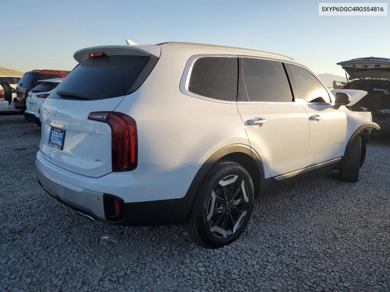 2024 Kia Telluride S VIN: 5XYP6DGC4RG554816 Lot: 73602734