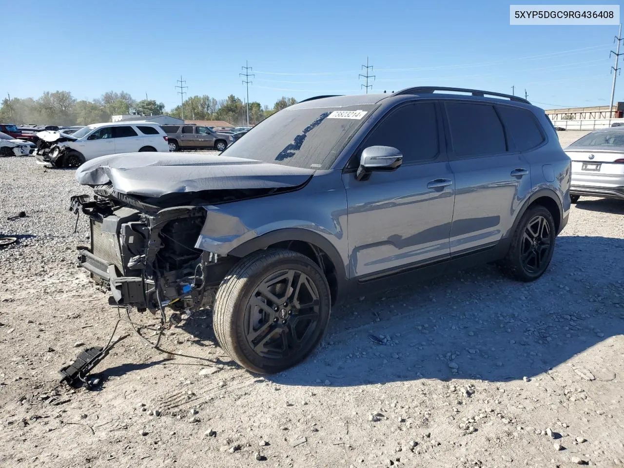 2024 Kia Telluride Sx VIN: 5XYP5DGC9RG436408 Lot: 73823214