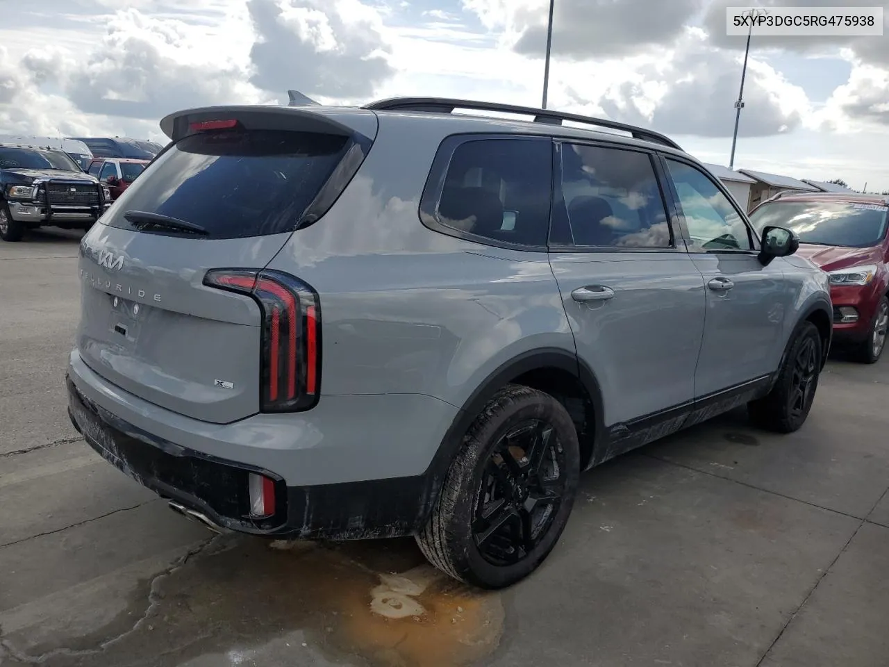 2024 Kia Telluride Ex VIN: 5XYP3DGC5RG475938 Lot: 75124624