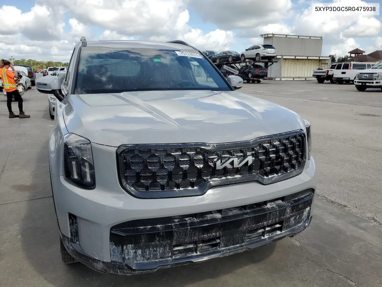 2024 Kia Telluride Ex VIN: 5XYP3DGC5RG475938 Lot: 75124624