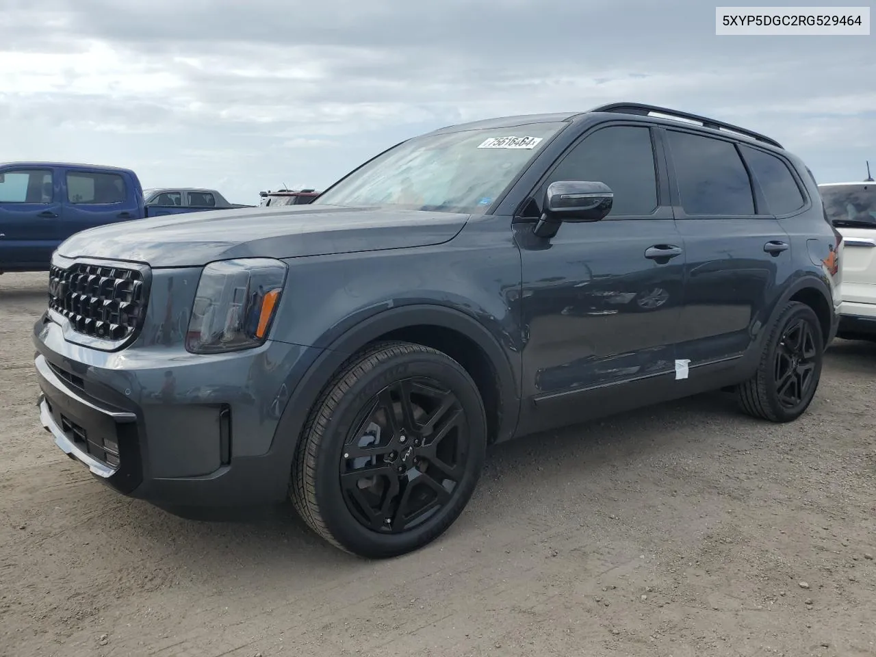 2024 Kia Telluride Sx VIN: 5XYP5DGC2RG529464 Lot: 75616464